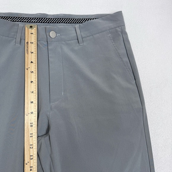 Primo Pants Mens 32 Tall Grey Jogger Performance Golf Activewear Stretch 32x30 - Picture 14 of 14